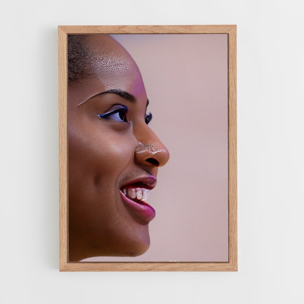 Poster Ana cristina eyeliner – affiche Volleyball (vue 4)